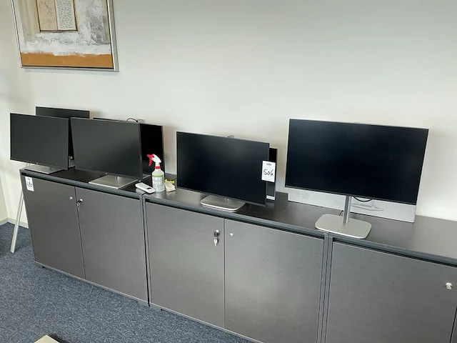 Hp monitor (2x) - afbeelding 1 van  6