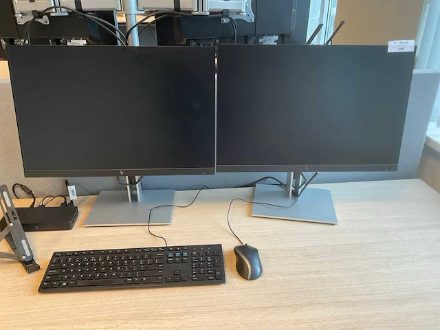 Hp monitor (2x) - afbeelding 2 van  6