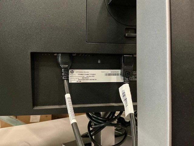 Hp monitoren e243 & e243m (5x) - afbeelding 3 van  4