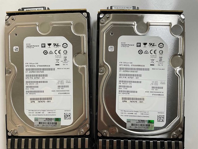 Hp (msa 2040), 6x 6 tb sas(st6000nm0034) network attached storage - afbeelding 10 van  10