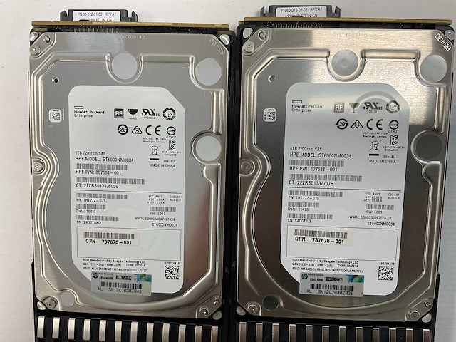 Hp (msa 2040), 7x 6 tb sas(st6000nm0034) network attached storage - afbeelding 2 van  11