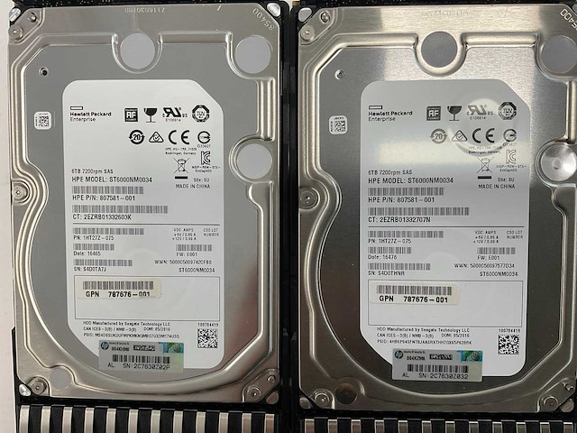 Hp (msa 2040), 7x 6 tb sas(st6000nm0034) network attached storage - afbeelding 11 van  11