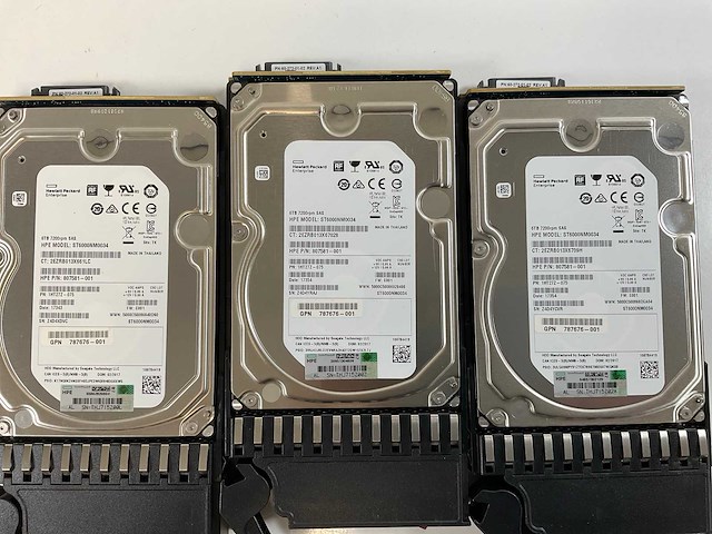 Hp (msa 2040), 8x 6 tb sas(st6000nm0034) - 2x 6 tb sas(st600nm0095) - 1x 6 tb sas(st6000nm029a) network attached storage - afbeelding 3 van  12