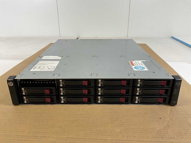 Hp (msa 2040), 8x 6 tb sas(st6000nm0034) - 2x 6 tb sas(st600nm0095) - 1x 6 tb sas(st6000nm029a) network attached storage - afbeelding 1 van  12