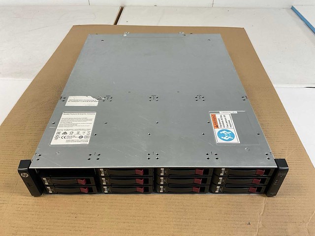 Hp (msa 2040), 8x 6 tb sas(st6000nm0034) - 2x 6 tb sas(st600nm0095) - 1x 6 tb sas(st6000nm029a) network attached storage - afbeelding 5 van  12