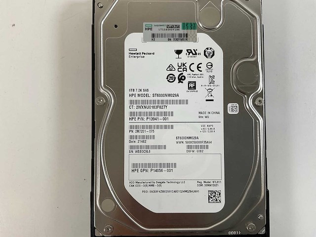 Hp (msa 2040), 8x 6 tb sas(st6000nm0034) - 2x 6 tb sas(st600nm0095) - 1x 6 tb sas(st6000nm029a) network attached storage - afbeelding 11 van  12