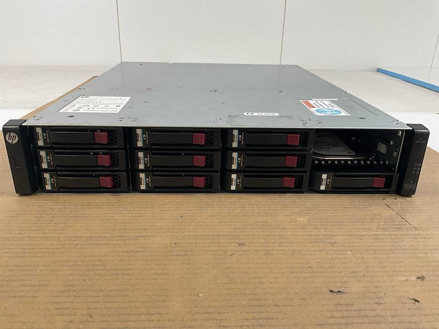 Hp (msa 2040 es lff) - 10x 4 tb sas high-performance rackmount storage - afbeelding 1 van  12
