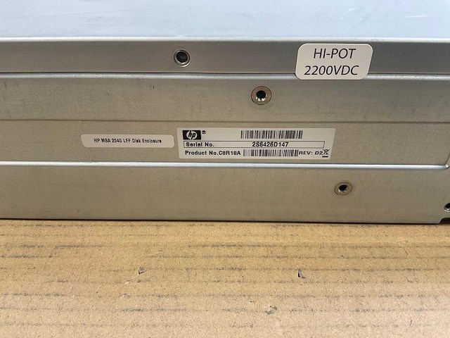 Hp (msa 2040 es lff) - 11x 4 tb sas high-performance rackmount storage - afbeelding 10 van  12