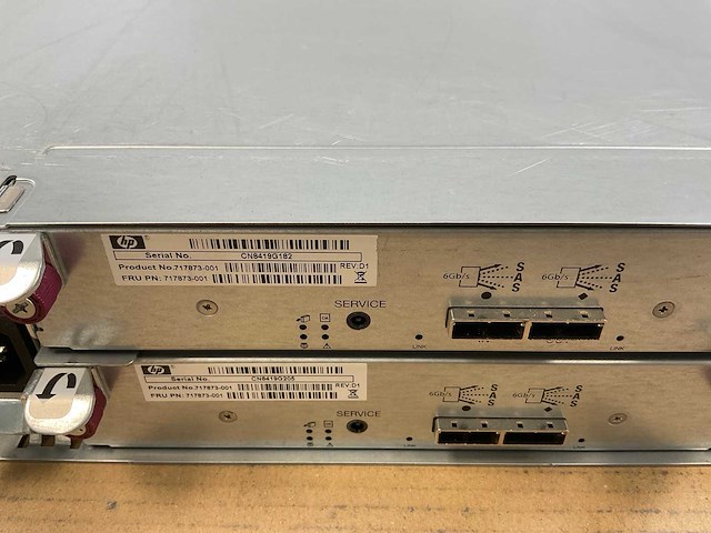 Hp (msa 2040 es lff) - 11x 4 tb sas high-performance rackmount storage - afbeelding 11 van  12