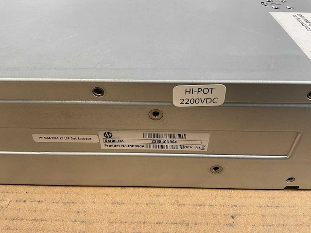 Hp (msa 2040 es lff) - 11x 6 tb sas high-performance rackmount storage - afbeelding 9 van  12