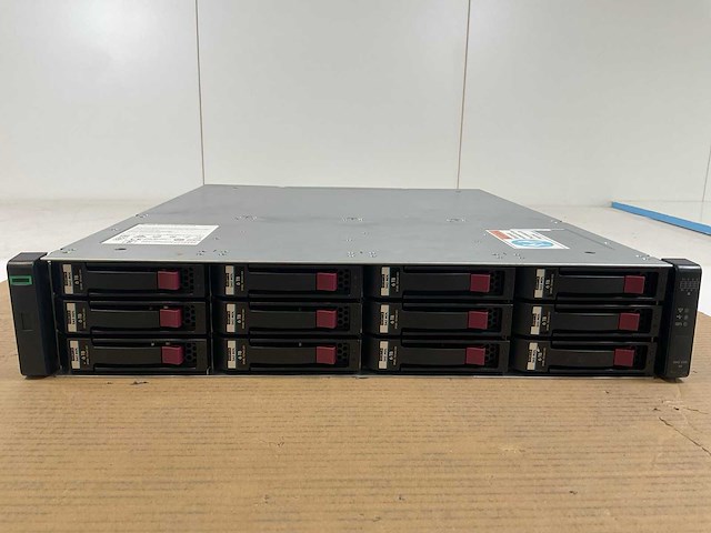 Hp (msa 2040 es lff) - 12x 6 tb sas high-performance rackmount storage - afbeelding 1 van  5