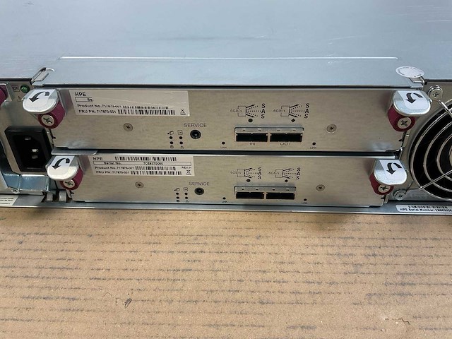 Hp (msa 2040 es lff) - 12x 6 tb sas high-performance rackmount storage - afbeelding 4 van  5