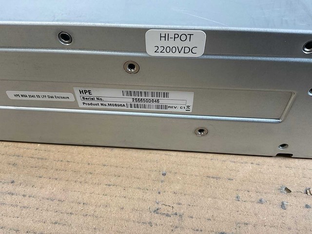 Hp (msa 2040 es lff) - 12x 6 tb sas high-performance rackmount storage - afbeelding 13 van  13