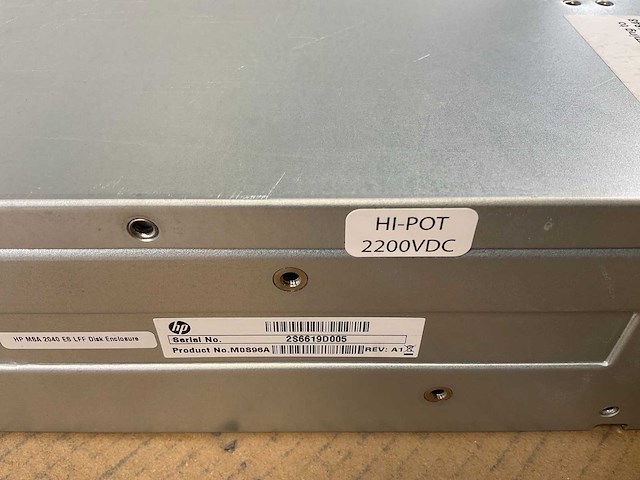 Hp (msa 2040 es lff) - 12x 6 tb sas high-performance rackmount storage - afbeelding 5 van  7