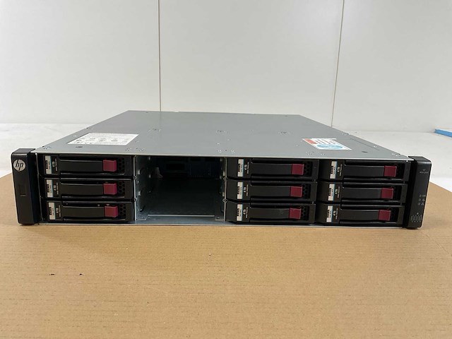 Hp (msa 2040 es lff) - 9x 4 tb sas high-performance rackmount storage - afbeelding 1 van  11