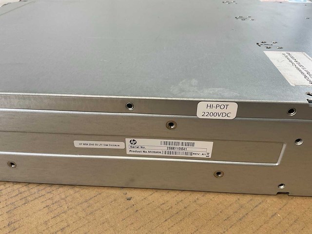 Hp (msa 2040 es lff) - 9x 6 tb sas high-performance rackmount storage - afbeelding 8 van  11
