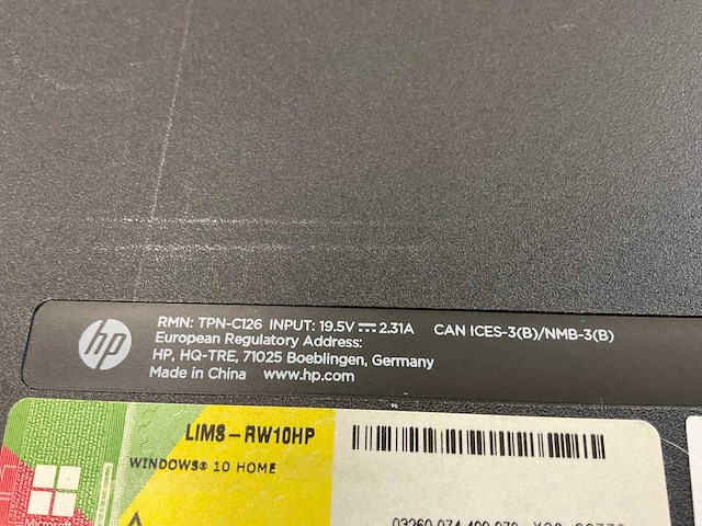 Hp notebook laptop - afbeelding 6 van  7