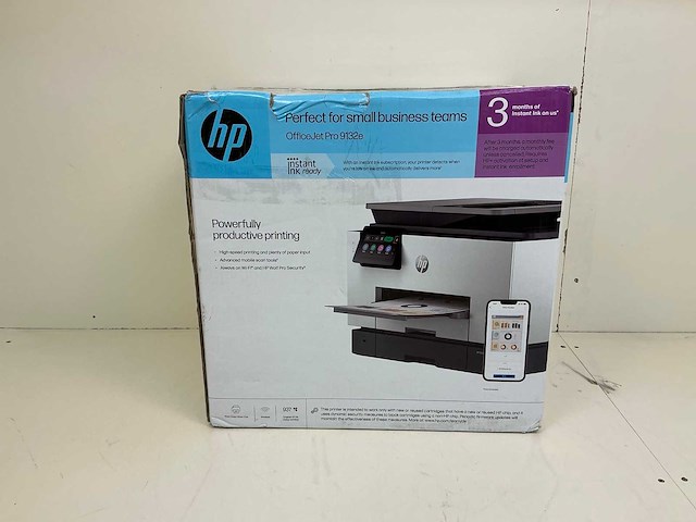 Hp office jet pro 9132e printer - afbeelding 1 van  4