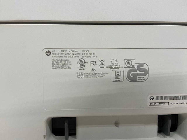 Hp office jet pro 9730 printer - afbeelding 10 van  10