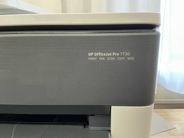 Hp officejet pro 7730 inktjetprinter - afbeelding 2 van  6