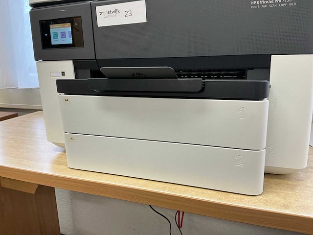Hp officejet pro 7730 inktjetprinter - afbeelding 5 van  6