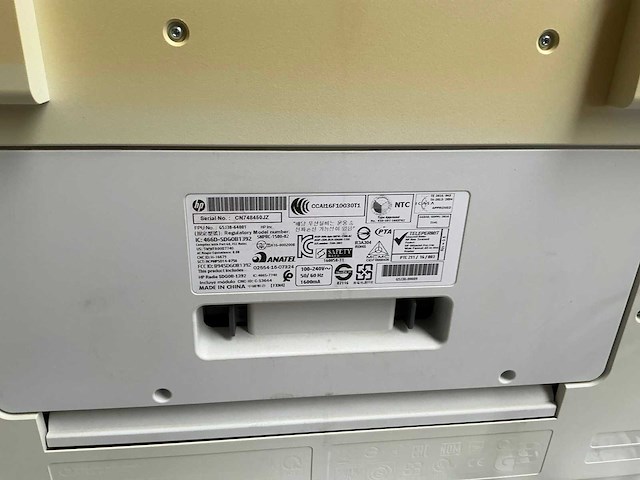 Hp officejet pro 7740 inktjetprinter - afbeelding 2 van  4