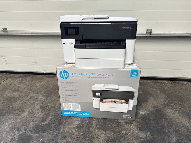 Hp officejet pro 7740 inktjetprinter - afbeelding 1 van  4