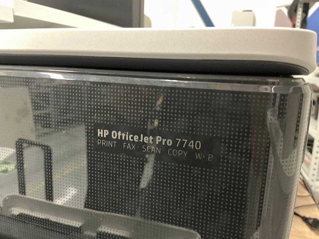 Hp officejet pro 7740 multifunctional - afbeelding 9 van  10