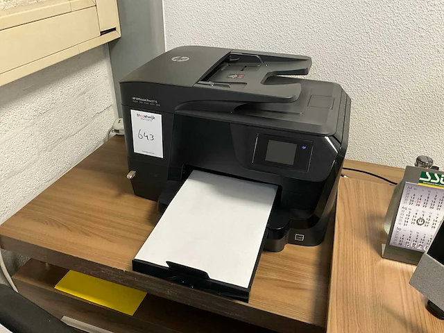 Hp officejet pro 8715 laserprinter - afbeelding 1 van  4