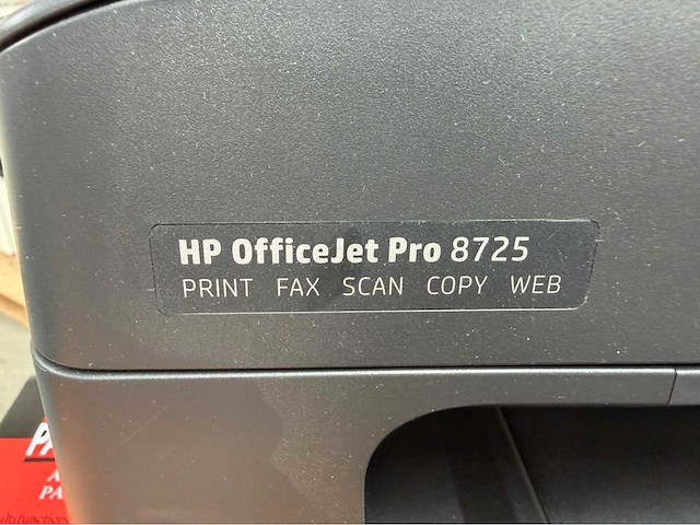 Hp officejet pro 8725 all-in-one printer scanner - afbeelding 2 van  4