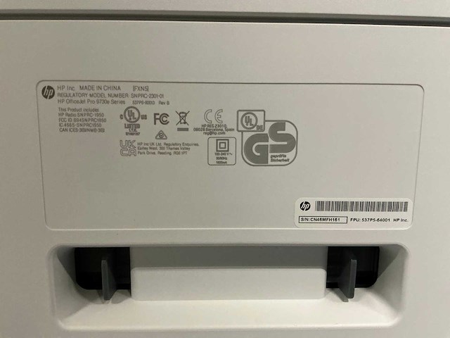 Hp officejet pro 9730e (1x) - afbeelding 7 van  7
