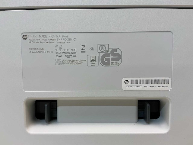 Hp officejet pro 9730e overige printers en copiers - afbeelding 3 van  12