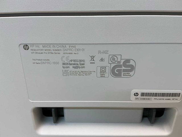 Hp officejet pro 9730e overige printers en copiers - afbeelding 4 van  13