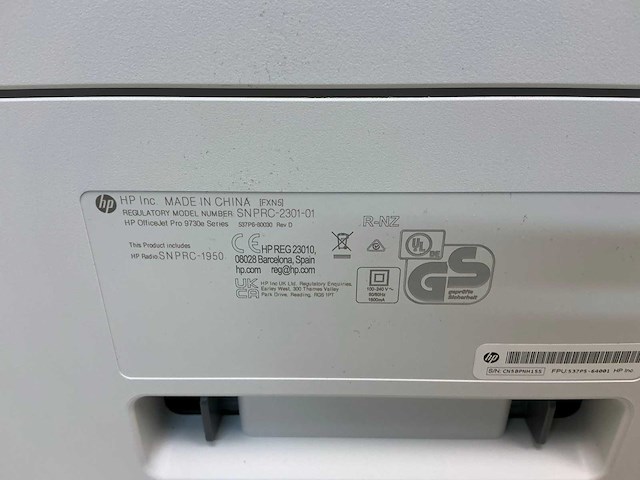 Hp officejet pro 9730e overige printers en copiers - afbeelding 3 van  12