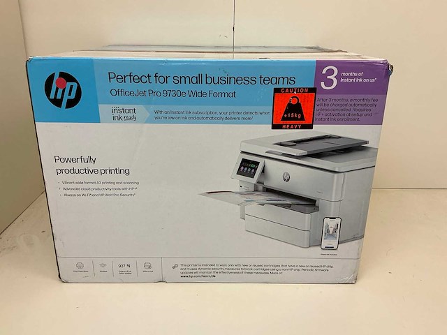 Hp officejet pro 9730e overige printers en copiers - afbeelding 5 van  12