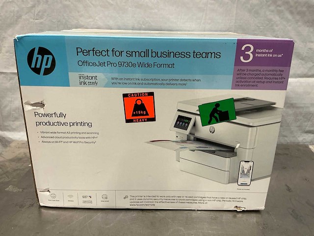 Hp officejet pro 9730e overige printers en copiers - afbeelding 5 van  12