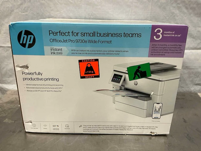 Hp officejet pro 9730e overige printers en copiers - afbeelding 7 van  12