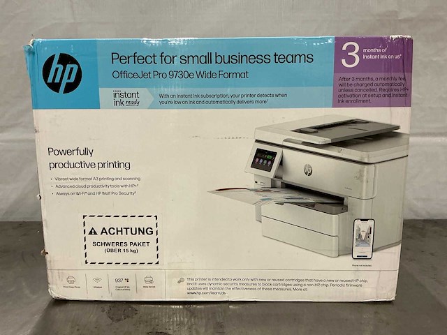 Hp officejet pro 9730e printer - afbeelding 1 van  4