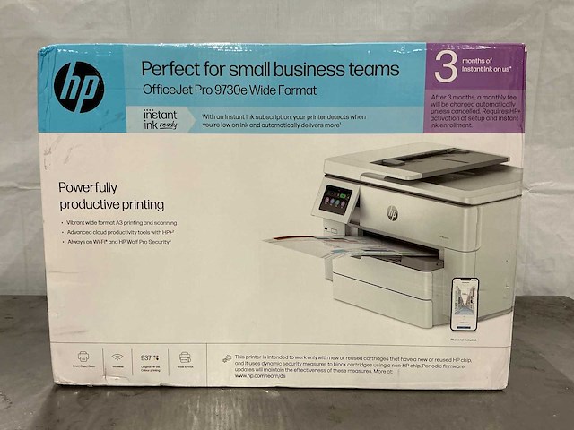 Hp officejet pro 9730e printer - afbeelding 2 van  7