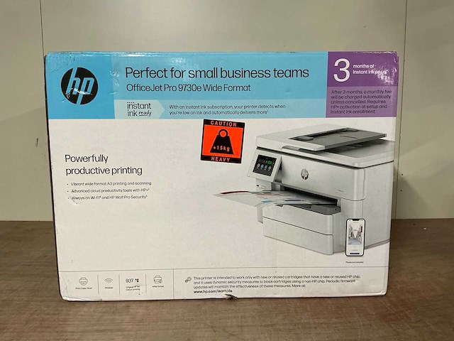 Hp officejet pro 9730e wide format overige printers en copiers - afbeelding 2 van  9
