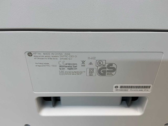 Hp officejet pro 9730e wide format overige printers en copiers - afbeelding 1 van  4