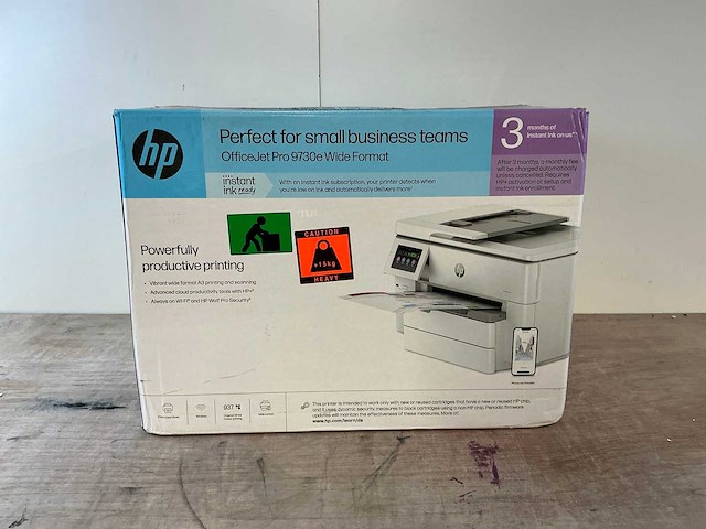 Hp officejet pro 9730e wide format overige printers en copiers - afbeelding 5 van  9