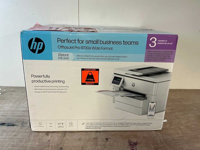 Hp officejet pro 9730e wide format overige printers en copiers - afbeelding 5 van  12