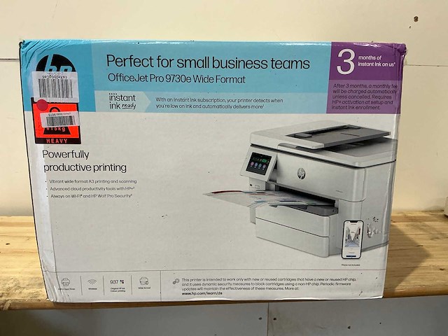 Hp officejet pro mfp 9730e printer - afbeelding 2 van  9