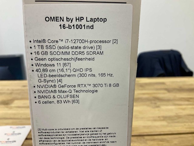 Hp omen gaming laptop 16-b1001nd - afbeelding 3 van  8