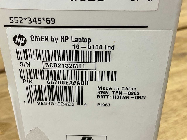 Hp omen gaming laptop 16-b1001nd - afbeelding 4 van  8