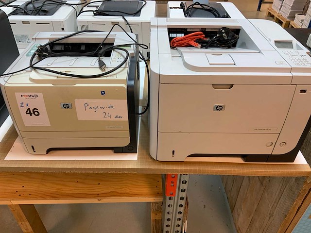 Hp p2055dn, p3015 laserjet printer (2x) - afbeelding 10 van  16