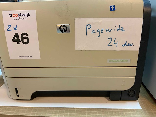 Hp p2055dn, p3015 laserjet printer (2x) - afbeelding 14 van  16