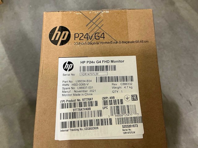 Hp p24v g4 fhd 23.8’’ monitor - afbeelding 3 van  3
