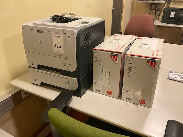 Hp p3015 laserjet pro laserprinter - afbeelding 1 van  5